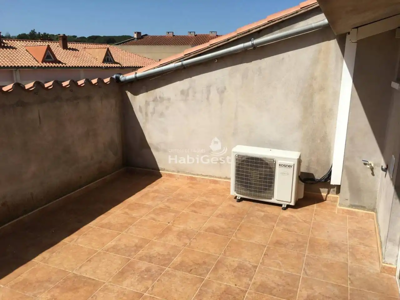 Terraza de Casa adosada de alquiler en Quart con Aire acondicionado, Calefacción y Terraza