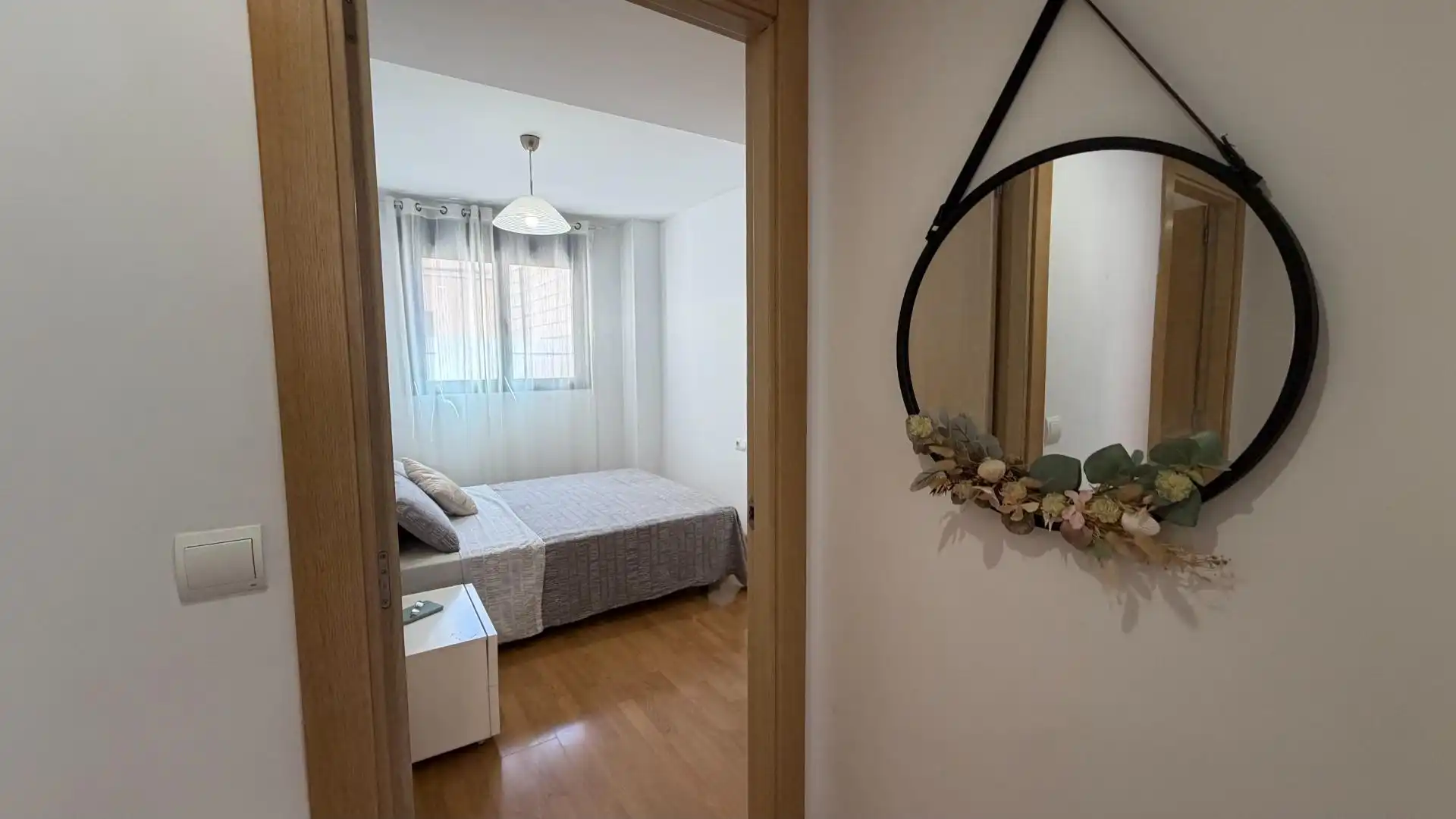 Bedroom of Flat for sale in Valencia  with Air Conditioner, Heating and Parquet flooring