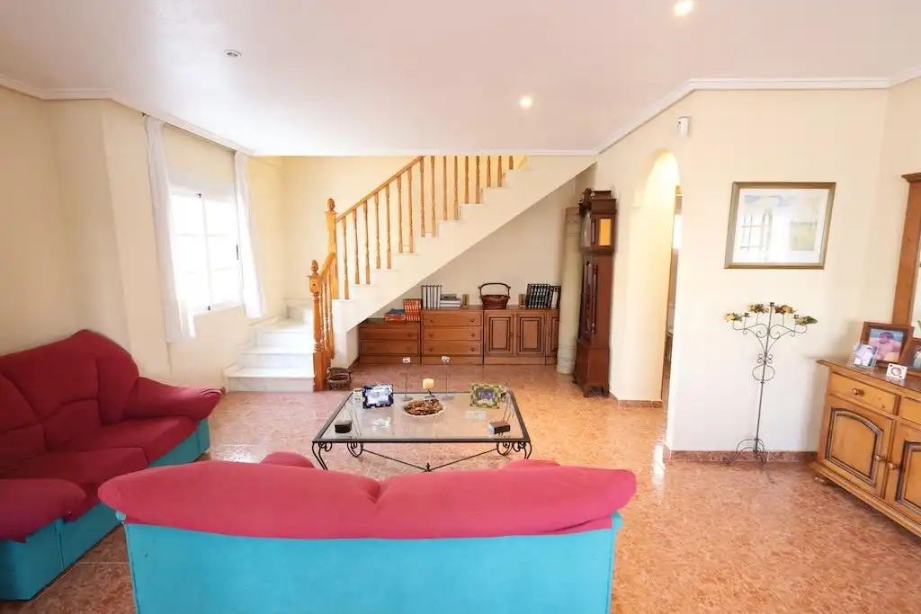 Living room of Houses for sale in Torrevieja  with Terrace, Swimming Pool and Furnished