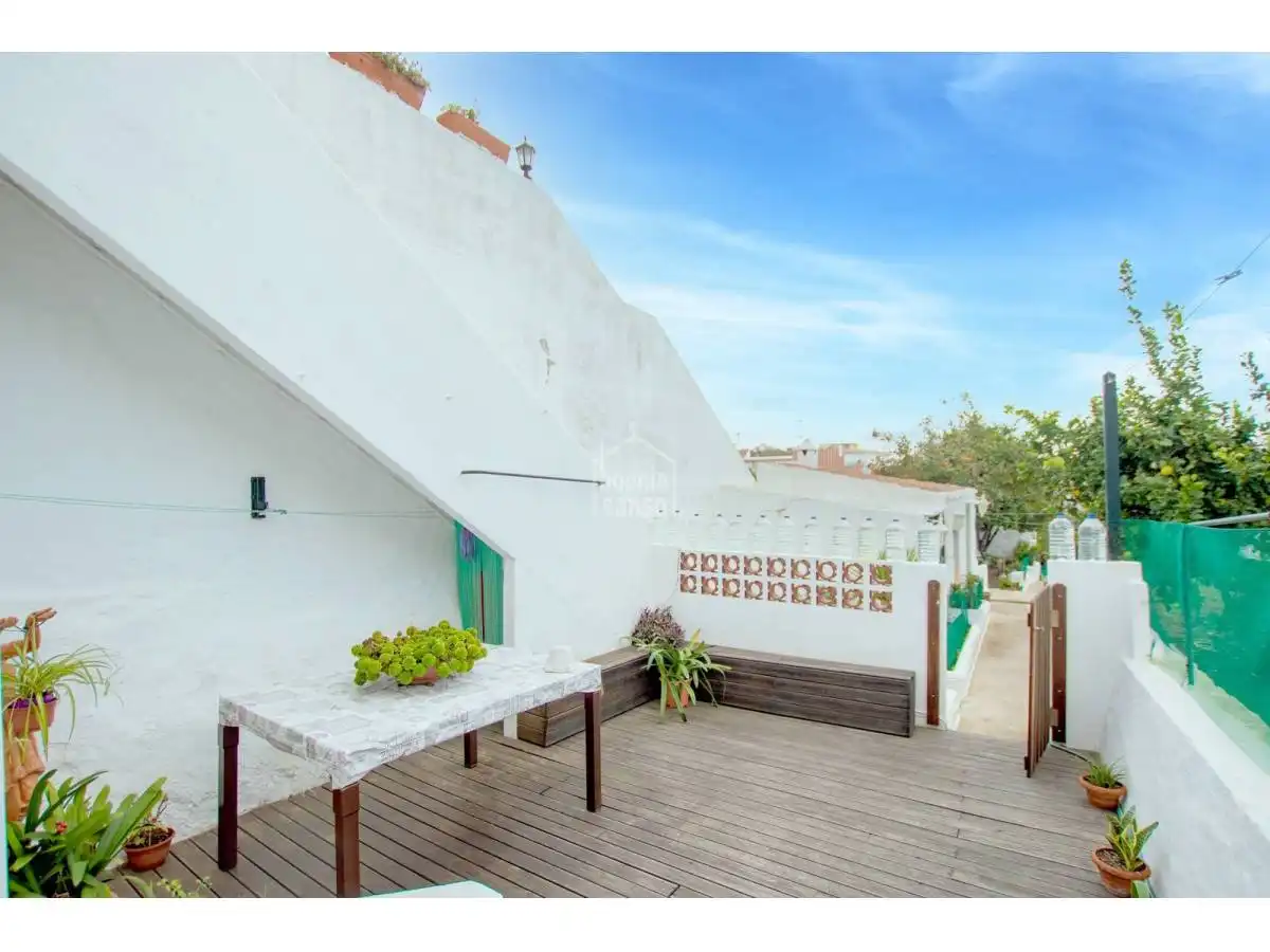 Terrassa de Apartament en venda en Maó - Mahón amb Jardí privat i Terrassa