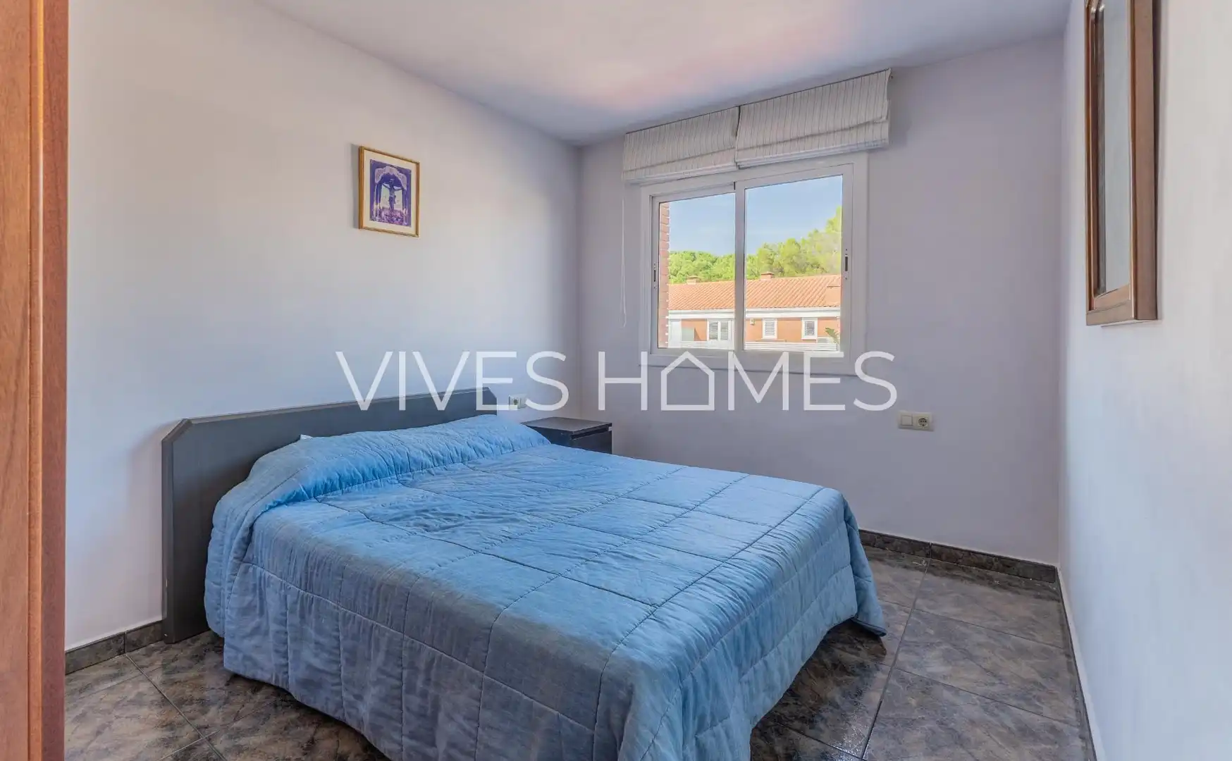 Schlafzimmer von Haus oder Chalet zum Verkauf in Sant Vicenç de Montalt mit Klimaanlage, Heizung und Privatgarten
