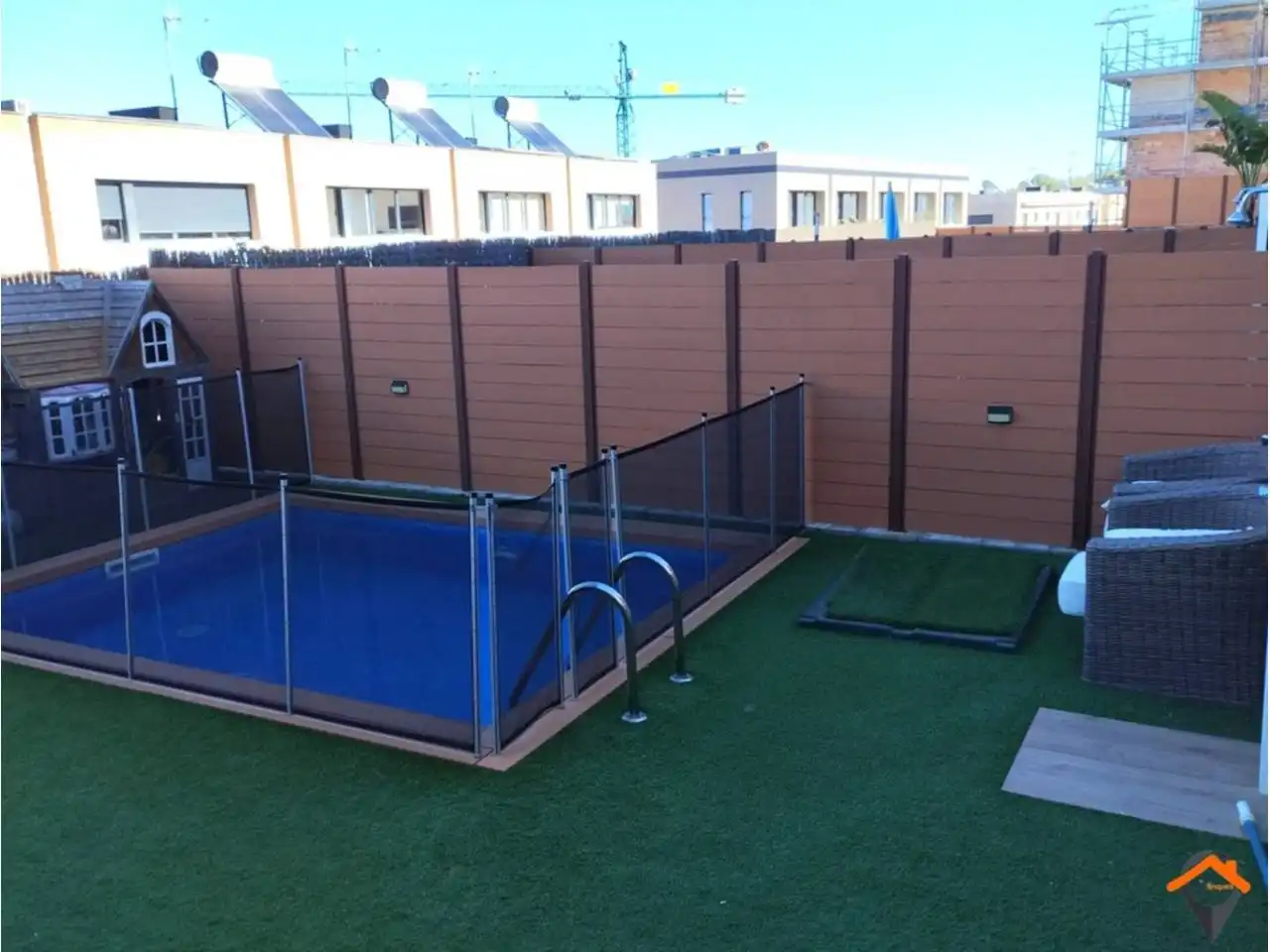 Piscina de Casa o chalet en venta en Sant Quirze del Vallès con Aire acondicionado, Calefacción y Jardín privado