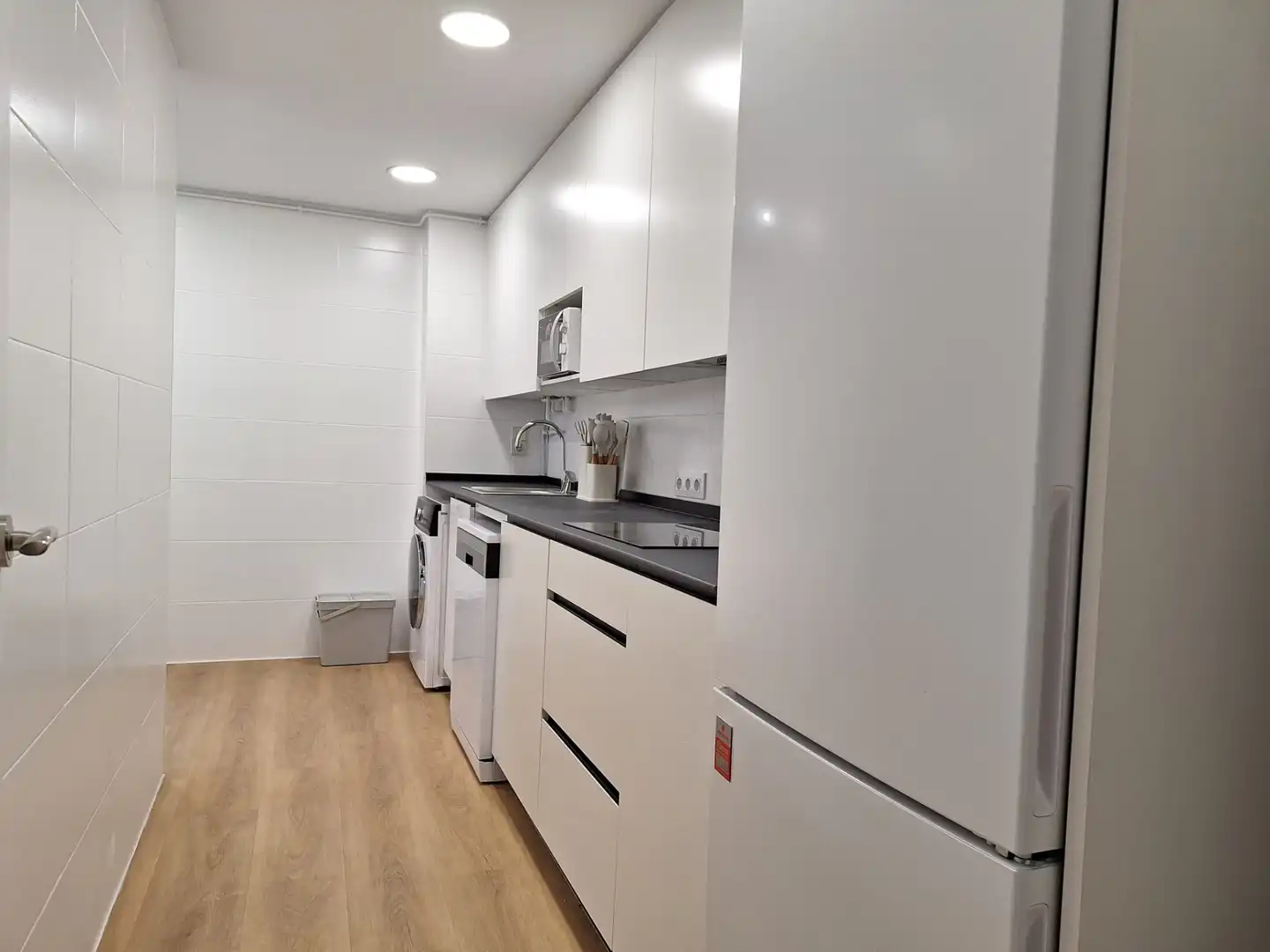 Cuina de Pis de lloguer en Villanueva de la Cañada amb Calefacció i Moblat