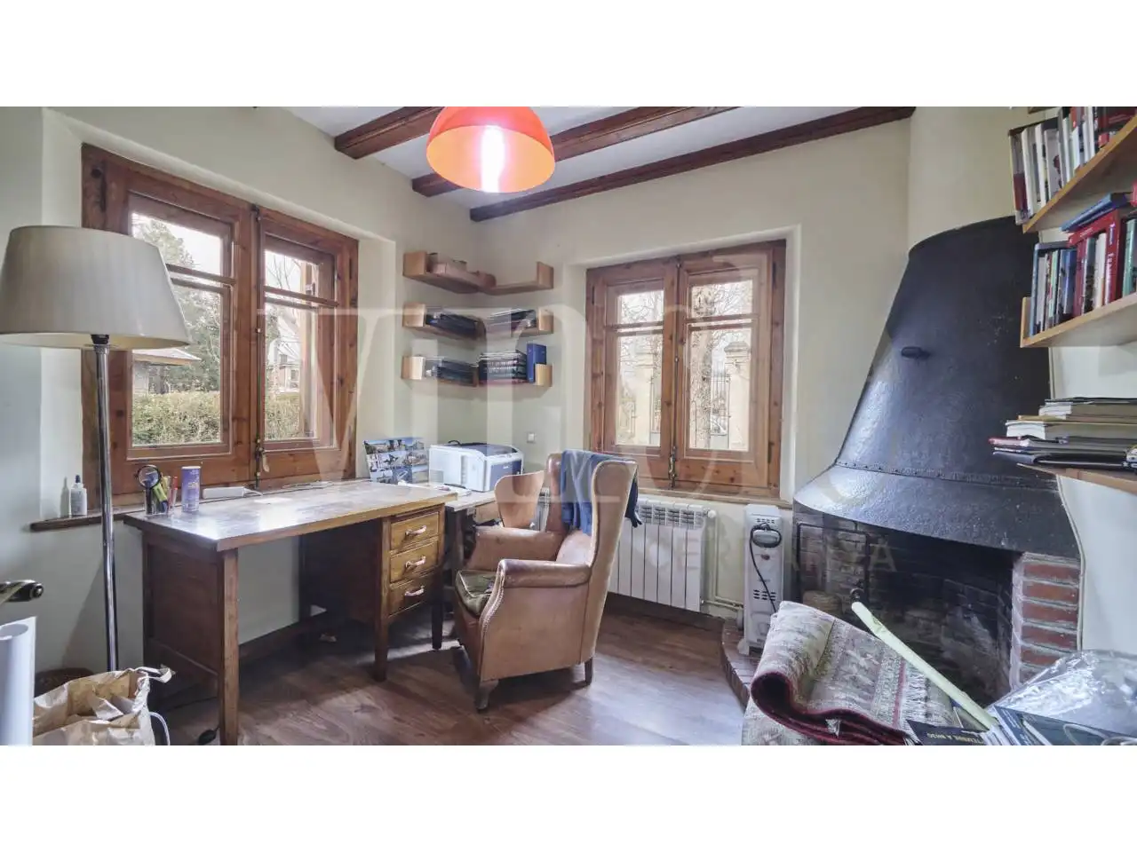 Living room of Houses for sale in Puigcerdà  with Heating, Private garden and Parquet flooring