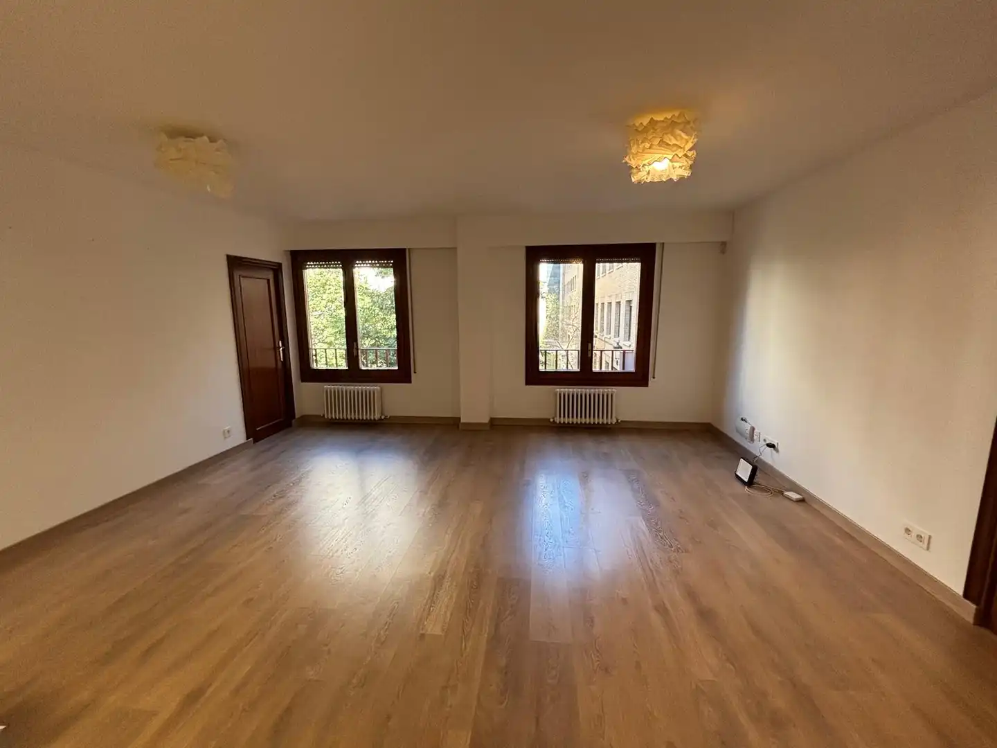 Sala de estar de Piso de alquiler en Zaragoza con Calefacción, Parquet y Horno