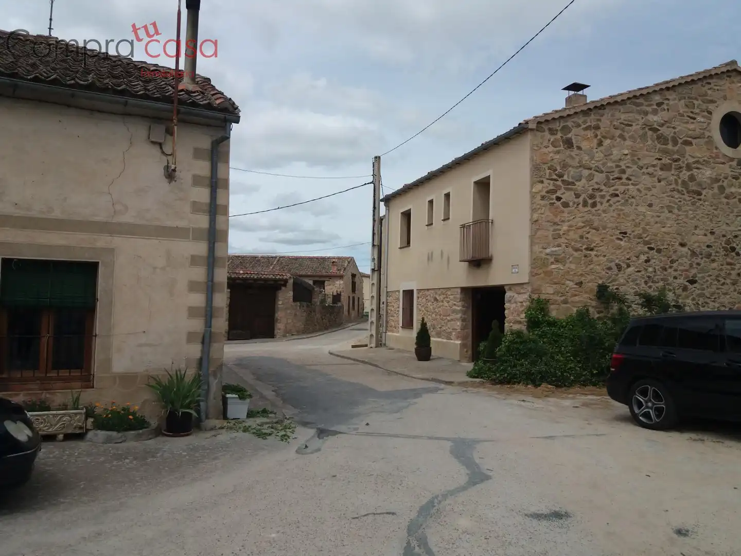 Vista exterior de Finca rústica en venta en Turégano con Jardín privado y Trastero