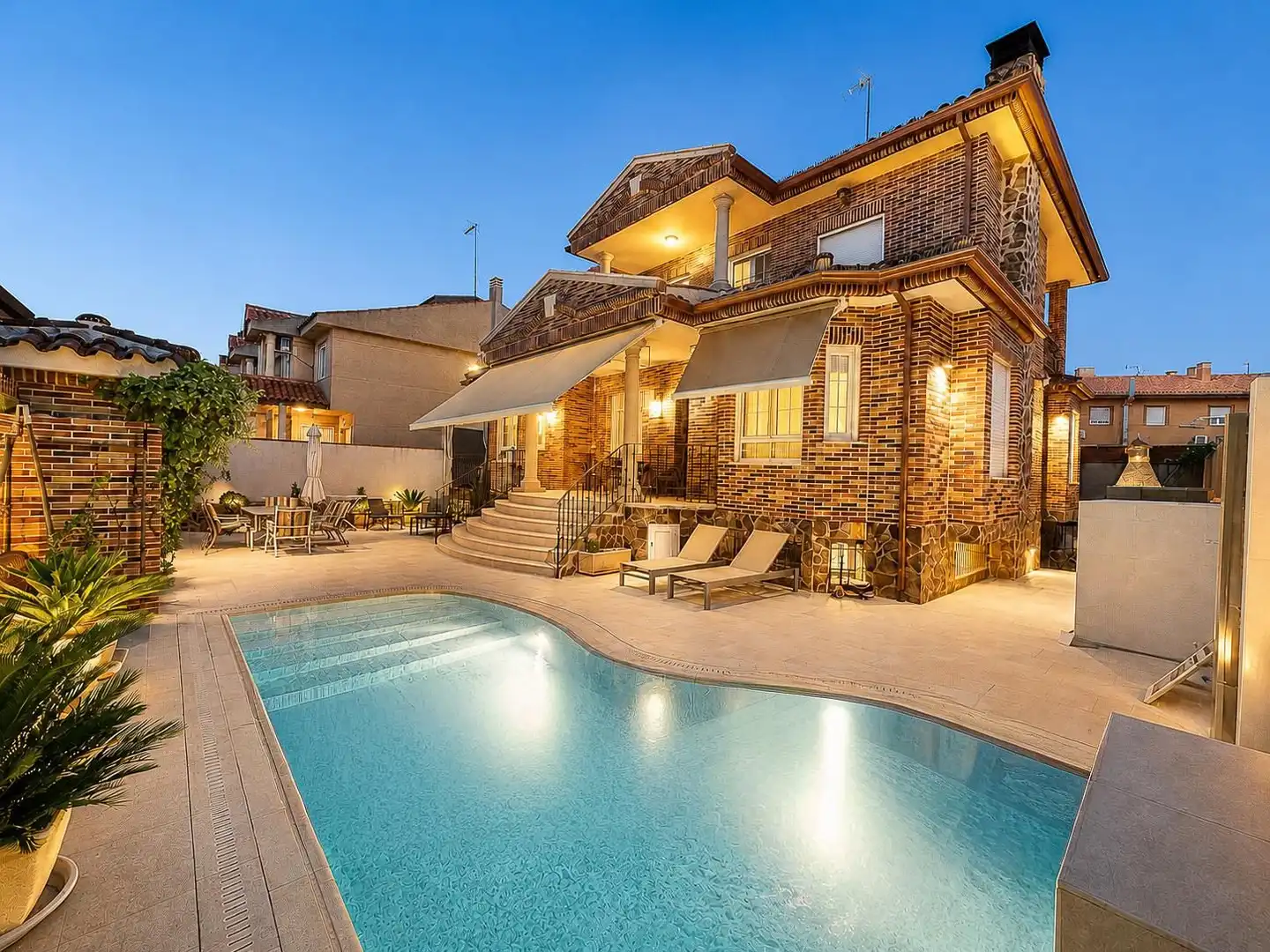 Terrassa de Casa o xalet en venda en Ocaña amb Aire condicionat, Jardí privat i Terrassa
