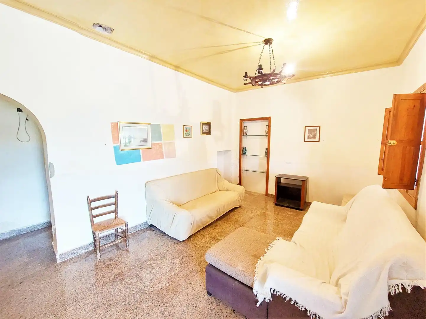 Living room of Country homes for sale in Lorca  with Private garden and Furnished