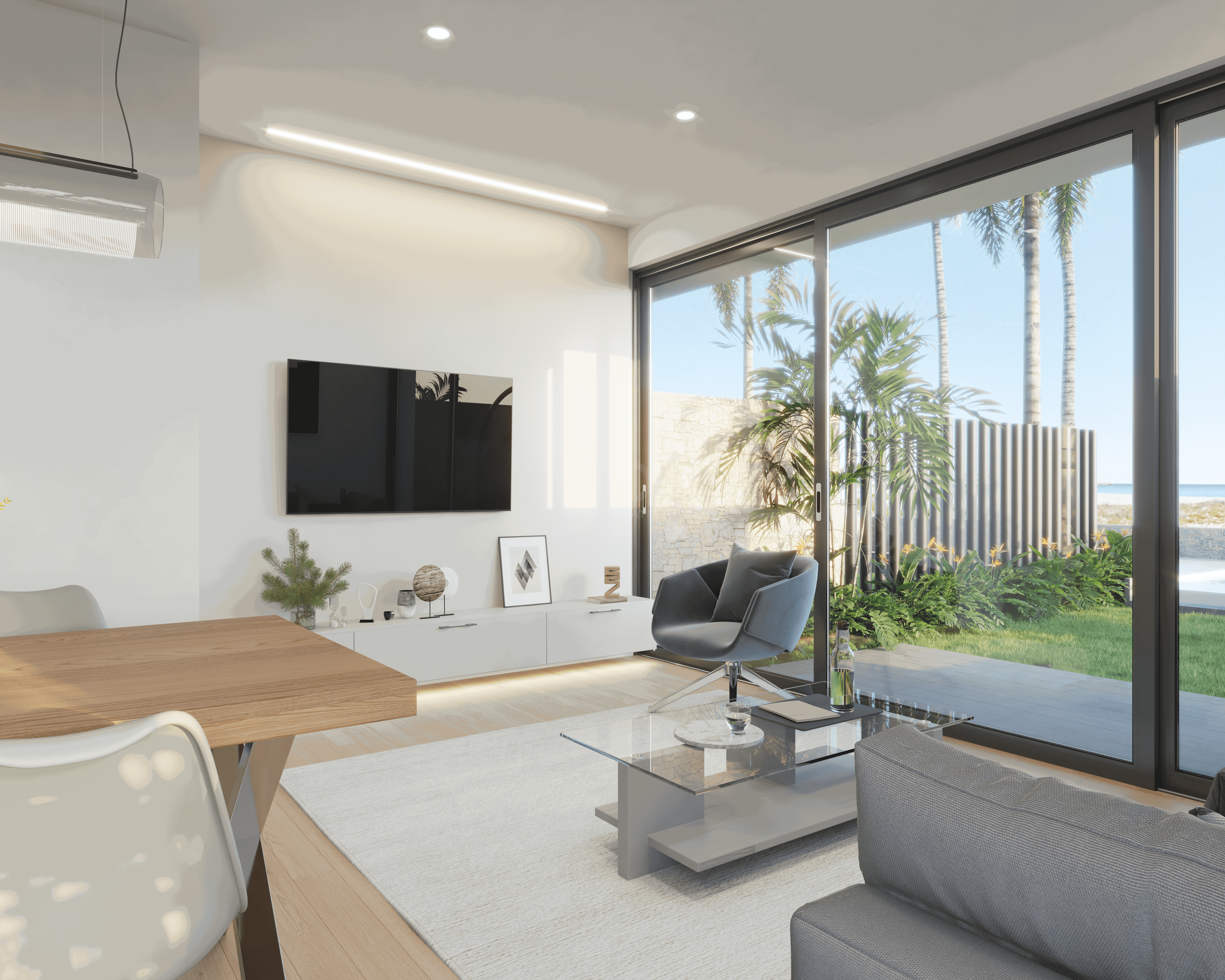 Living room of Single-family semi-detached for sale in Vandellòs i l'Hospitalet de l'Infant  with Air Conditioner, Heating and Terrace