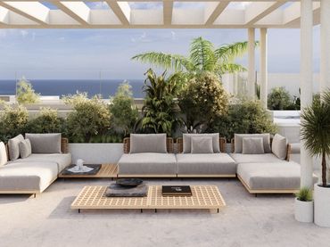 Mini appartamento con piscina in vendita a Estepona Pueblo