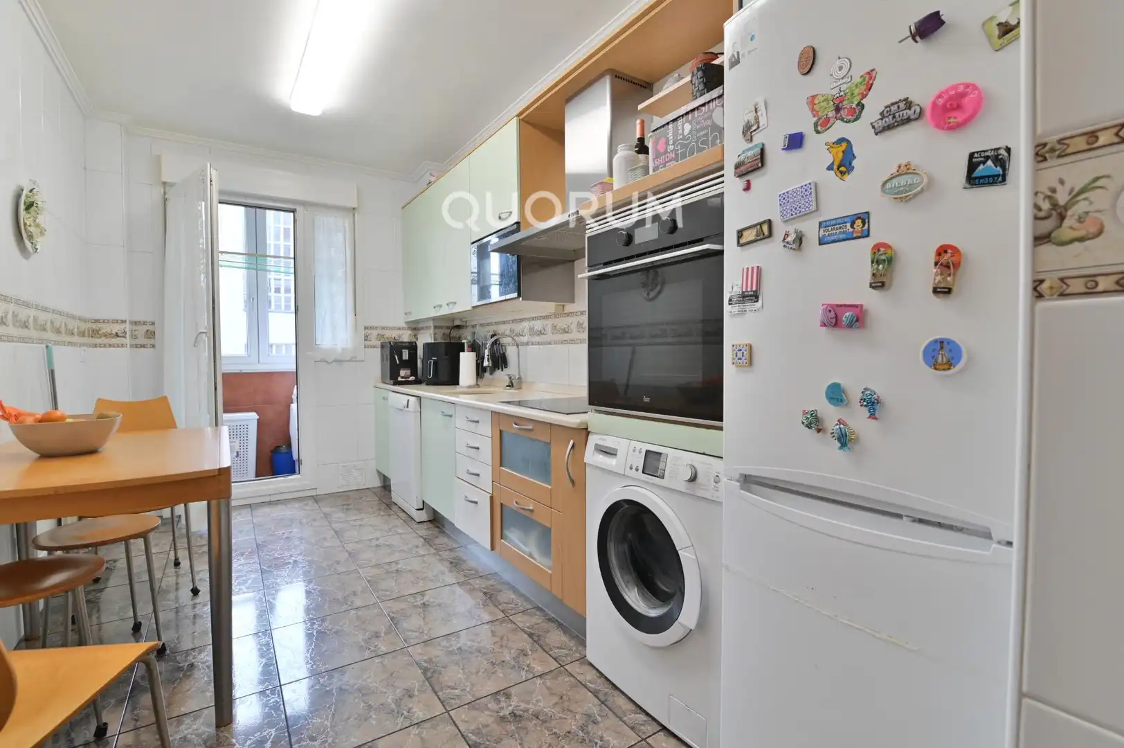 Kitchen of Flat for sale in Galdakao  with Storage room and Balcony