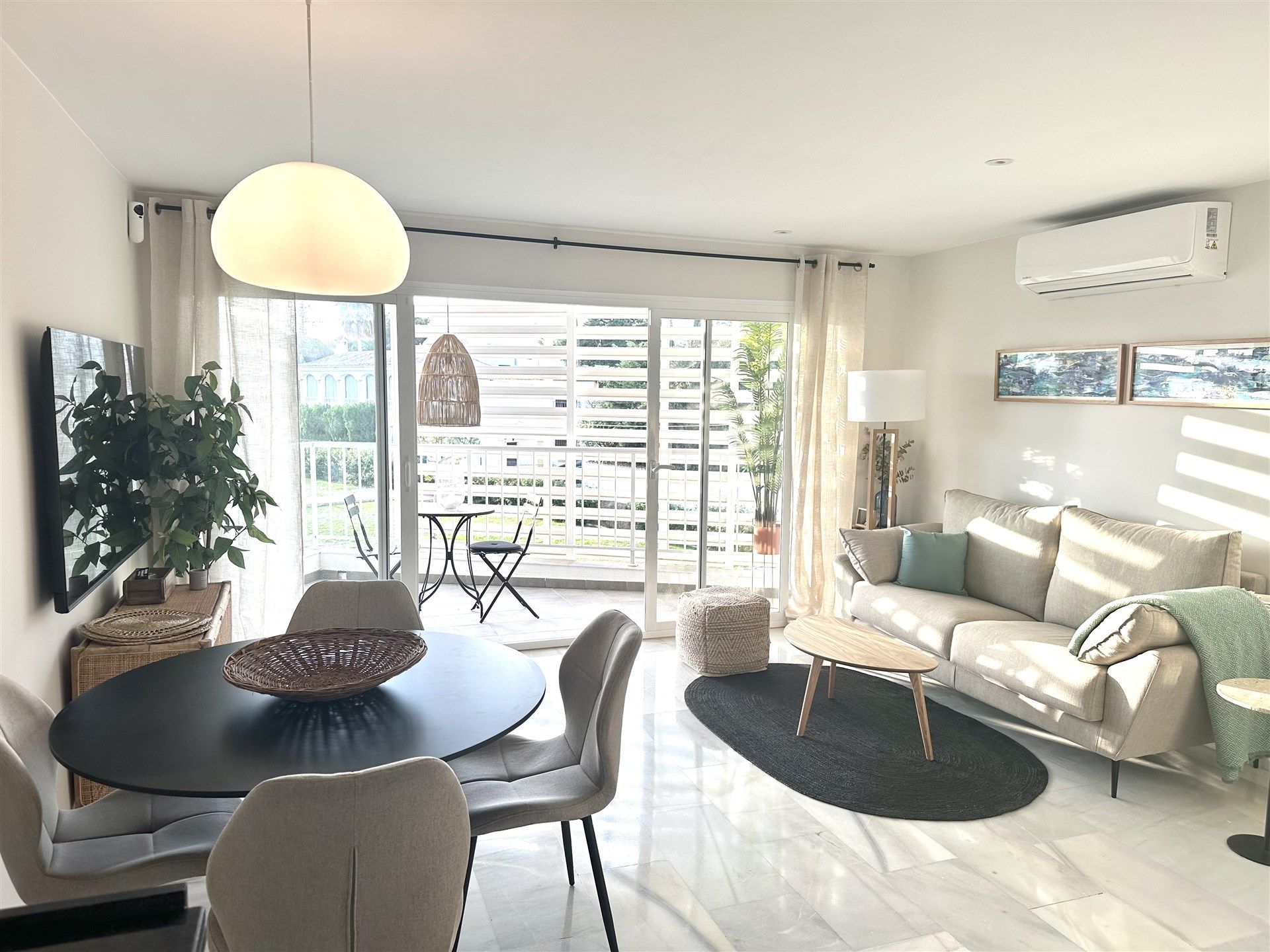 Sala de estar de Apartamento en venta en Marbella