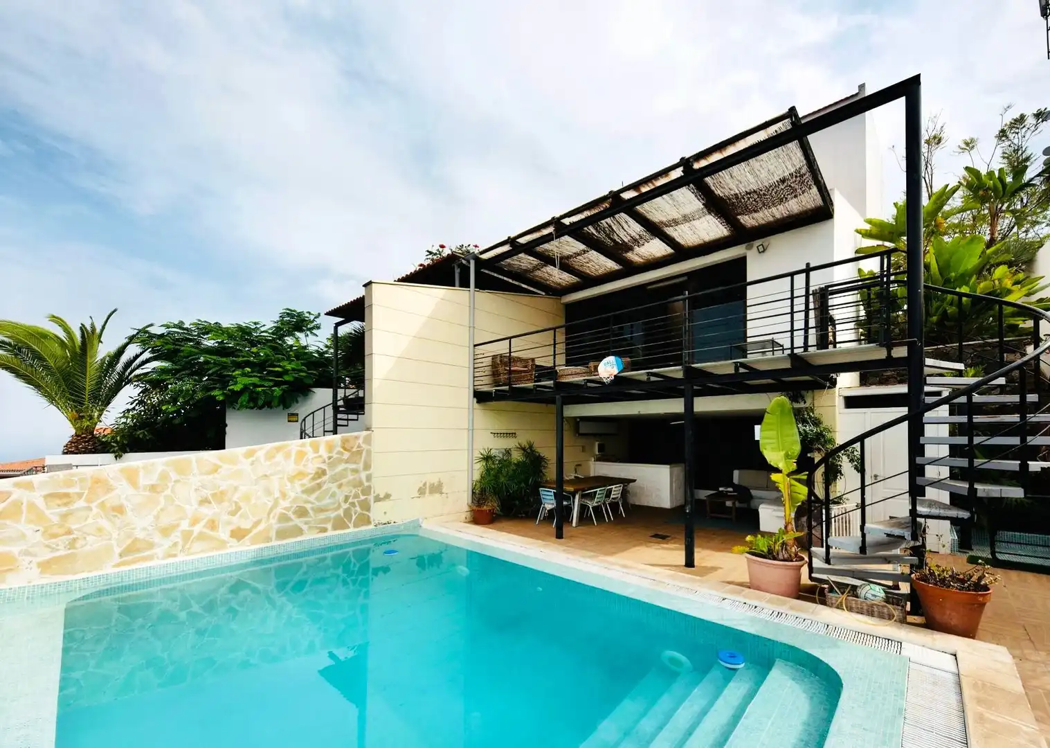Terrace of Detached homes for sale in Santa Úrsula  with Private garden, Terrace and Swimming Pool