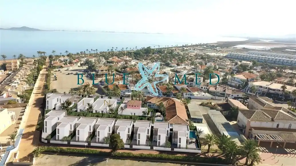 Vista exterior de Casa o chalet en venta en Cartagena con Aire acondicionado, Terraza y Piscina