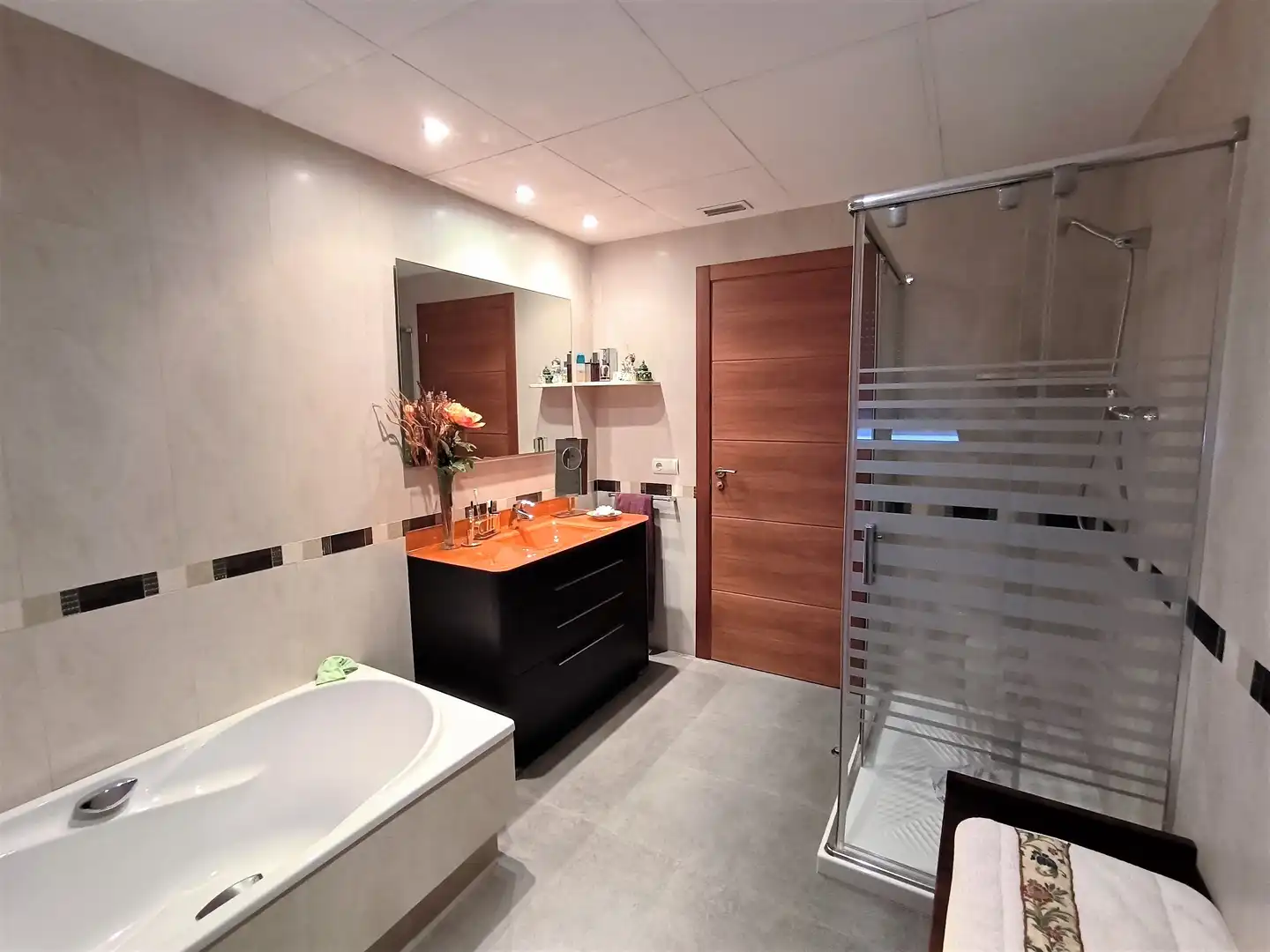 Baño de Casa o chalet en venta en Alcanar con Aire acondicionado, Jardín privado y Terraza