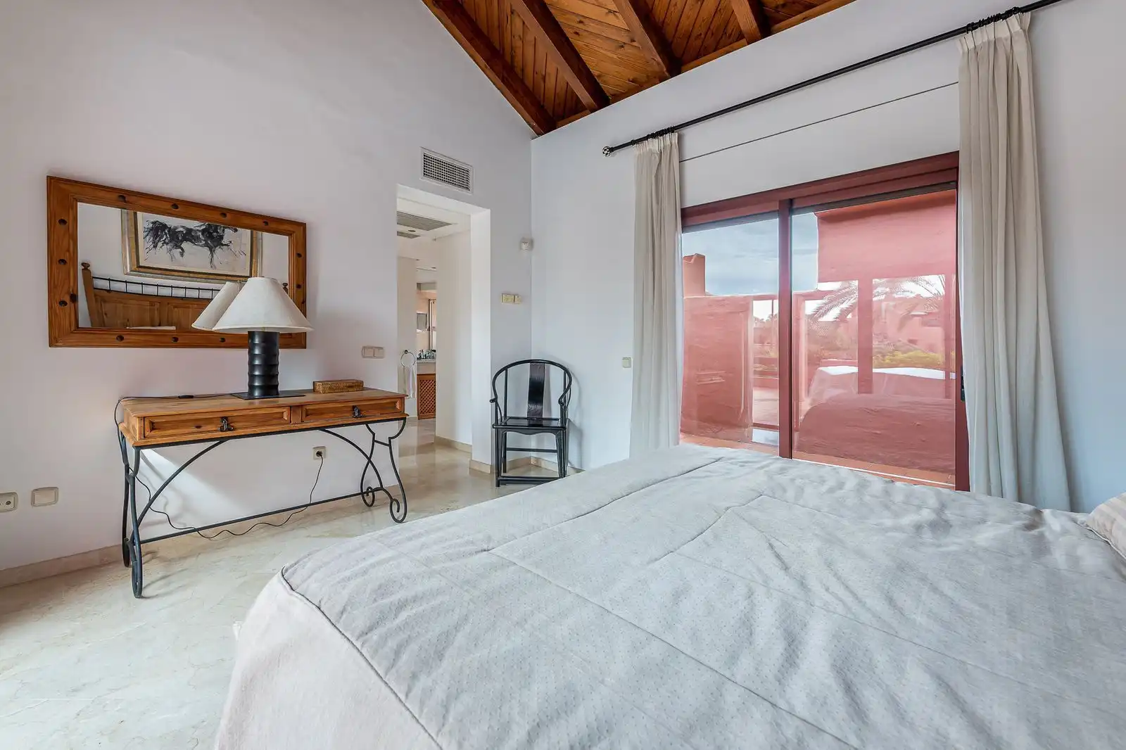 Schlafzimmer von Maisonette zum Verkauf in Estepona mit Klimaanlage, Terrasse und Möbliert