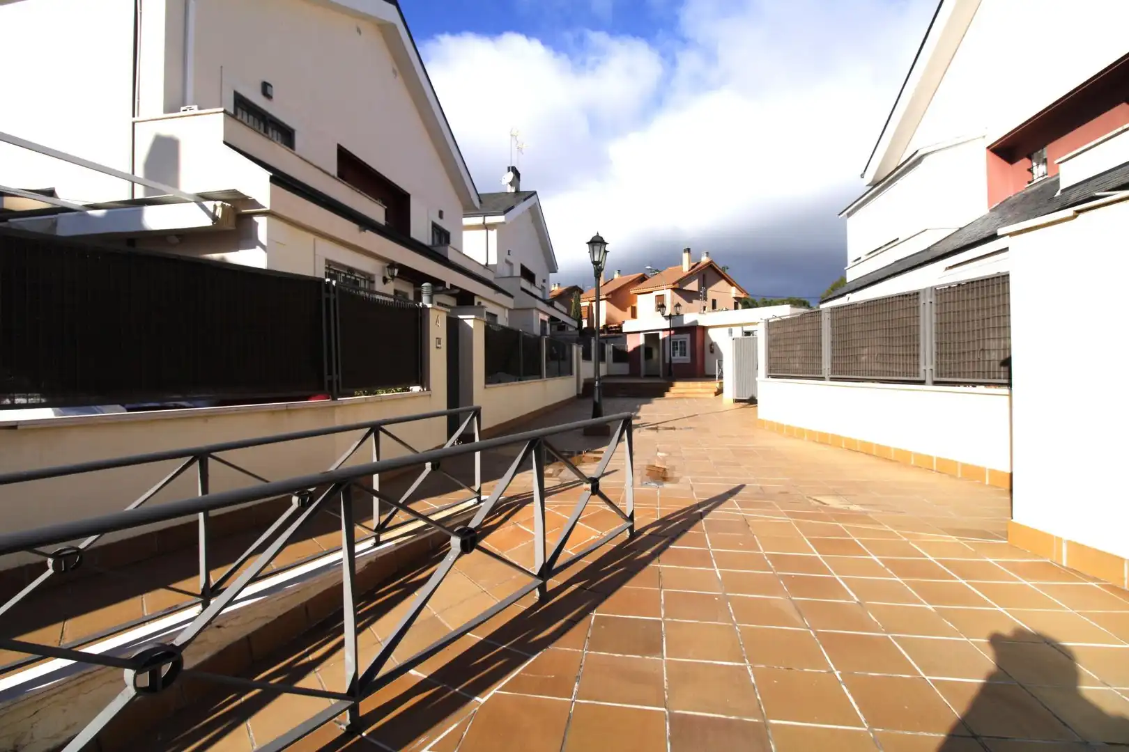 Exterior view of Detached homes for sale in Collado Villalba  with Heating, Private garden and Storage room