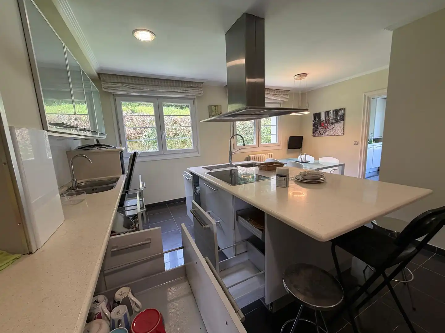 Cocina de Casa o chalet en venta en Mungia con Jardín privado, Trastero y Piscina