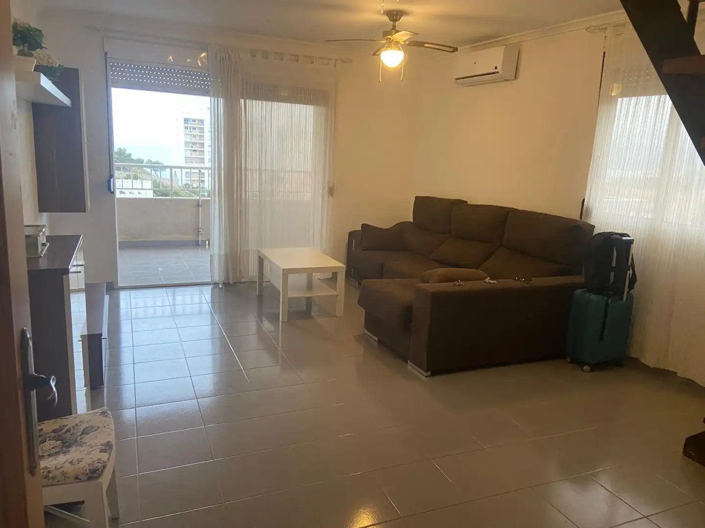 Wohnzimmer von Maisonette zum Verkauf in Cullera mit Klimaanlage, Terrasse und Abstellraum