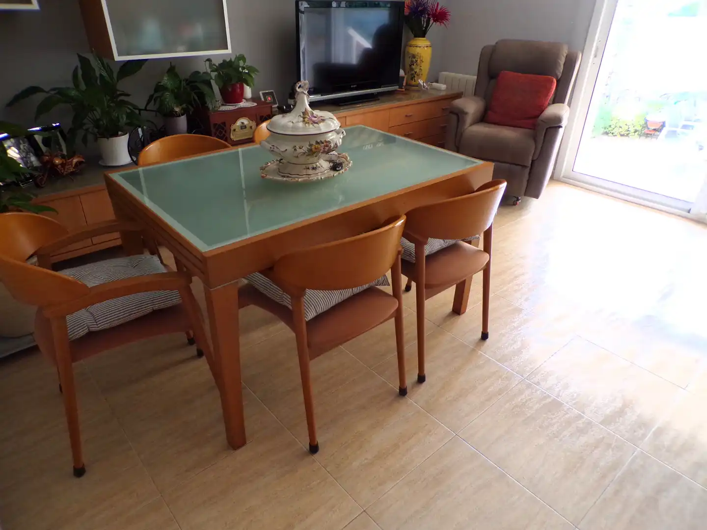 Dining room of Houses for sale in Torredembarra  with Air Conditioner, Heating and Private garden