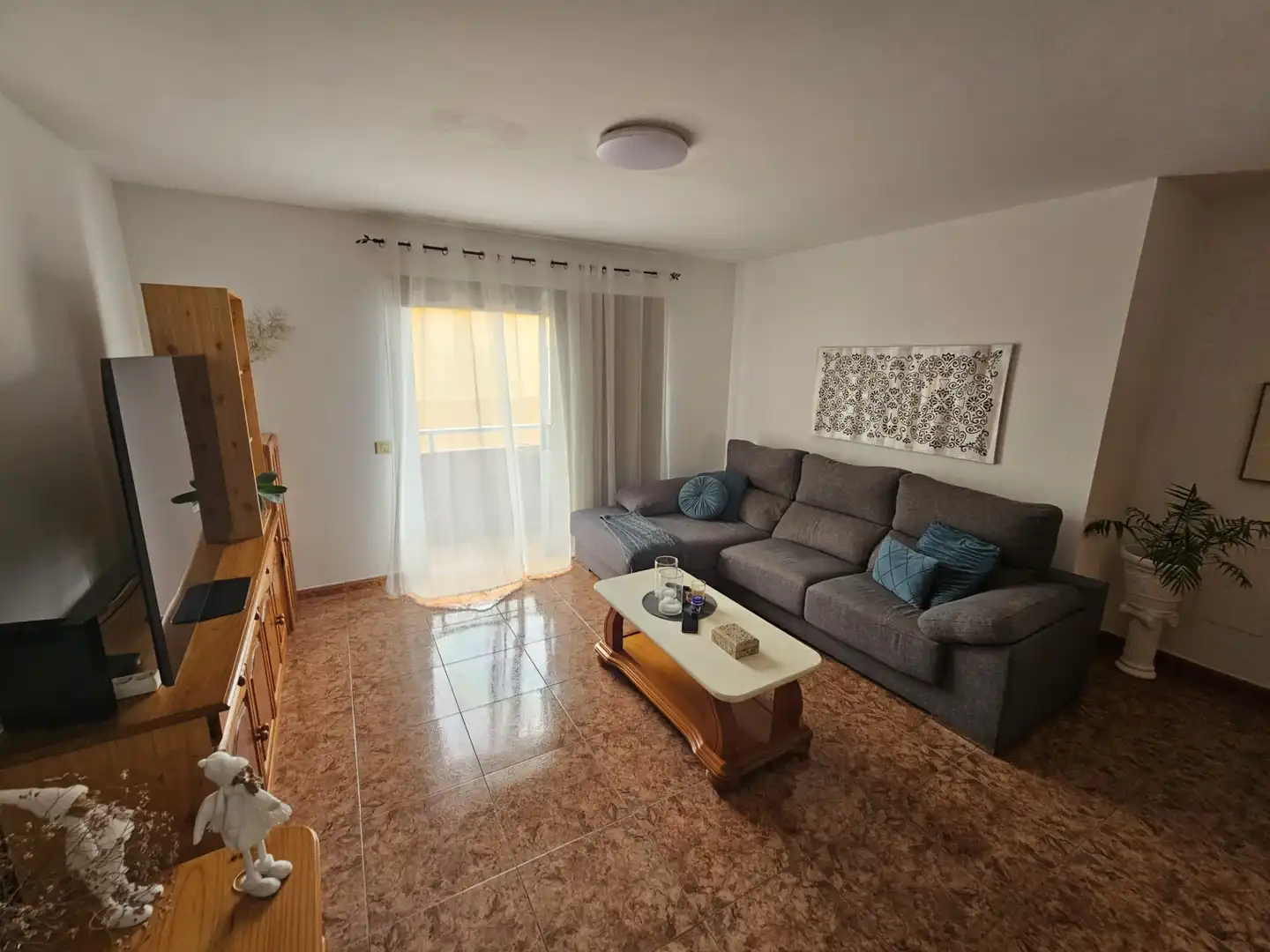 Sala de estar de Piso en venta en Icod de los Vinos con Amueblado, Horno y Microondas