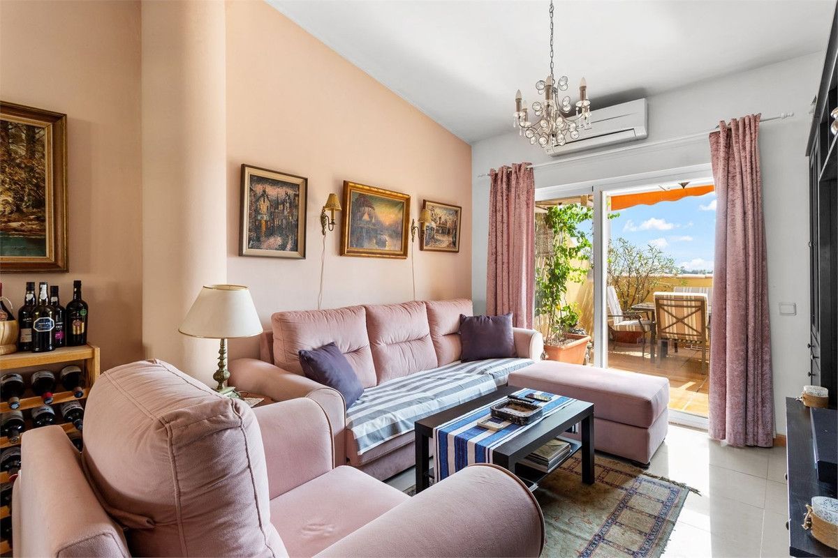 Sala d'estar de Àtic en venda en Fuengirola amb Aire condicionat, Calefacció i Terrassa