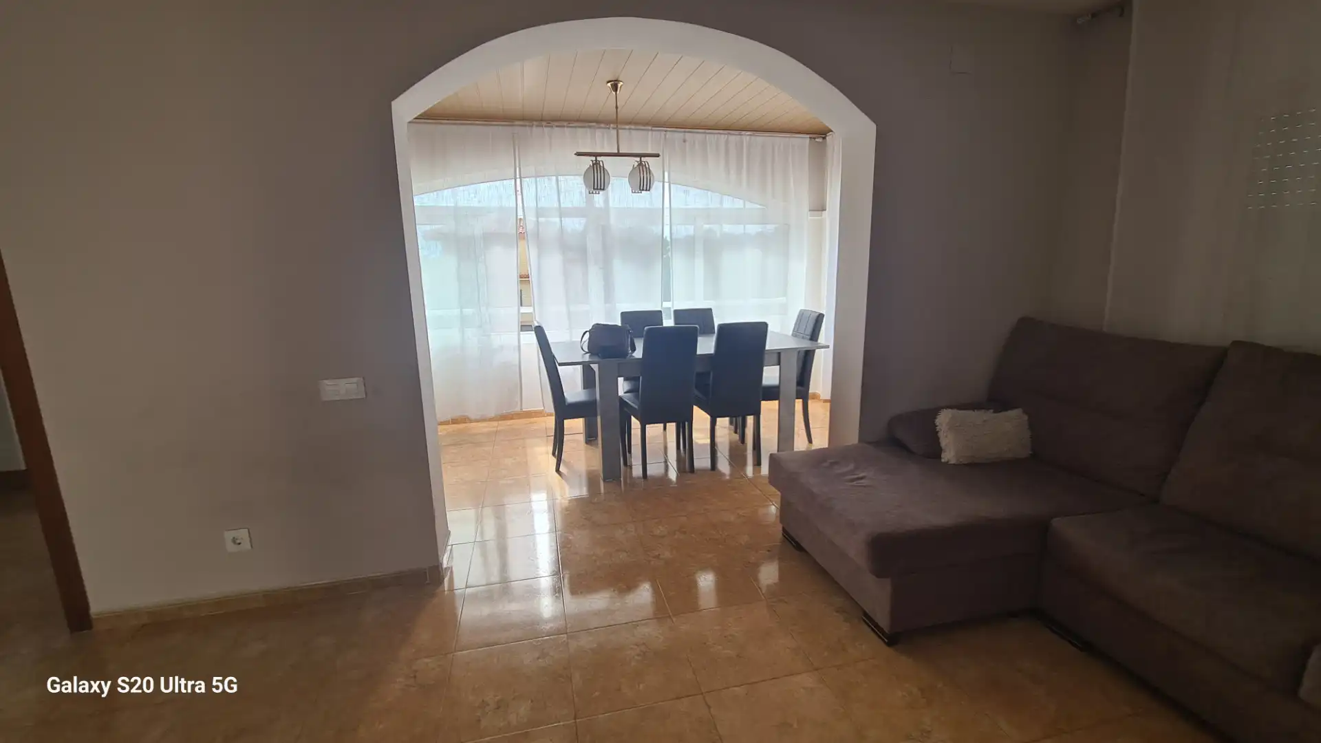 Comedor de Casa o chalet en venta en La Pobla de Montornès   con Aire acondicionado, Calefacción y Jardín privado