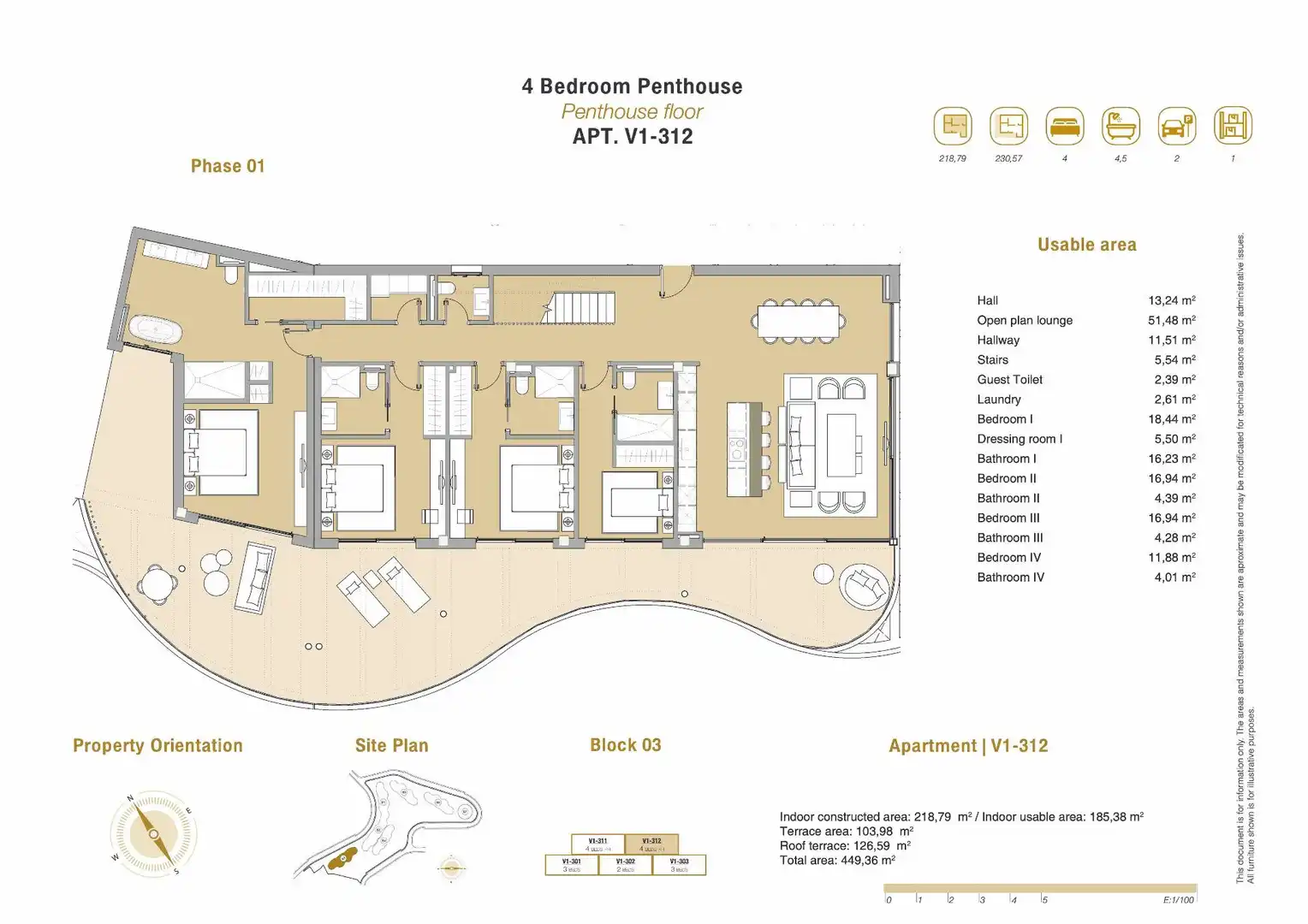 Penthouse with pool for sale in La Quinta, imagen 45