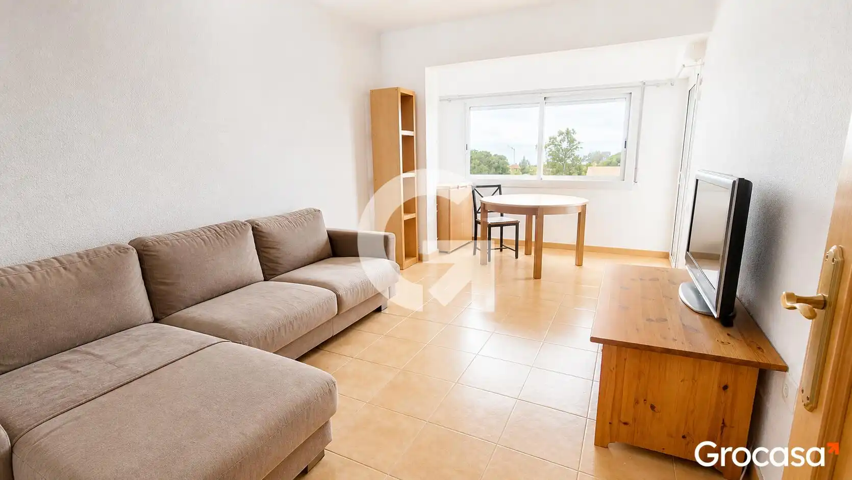 Sala de estar de Piso en venta en Cubelles con Horno y Balcón