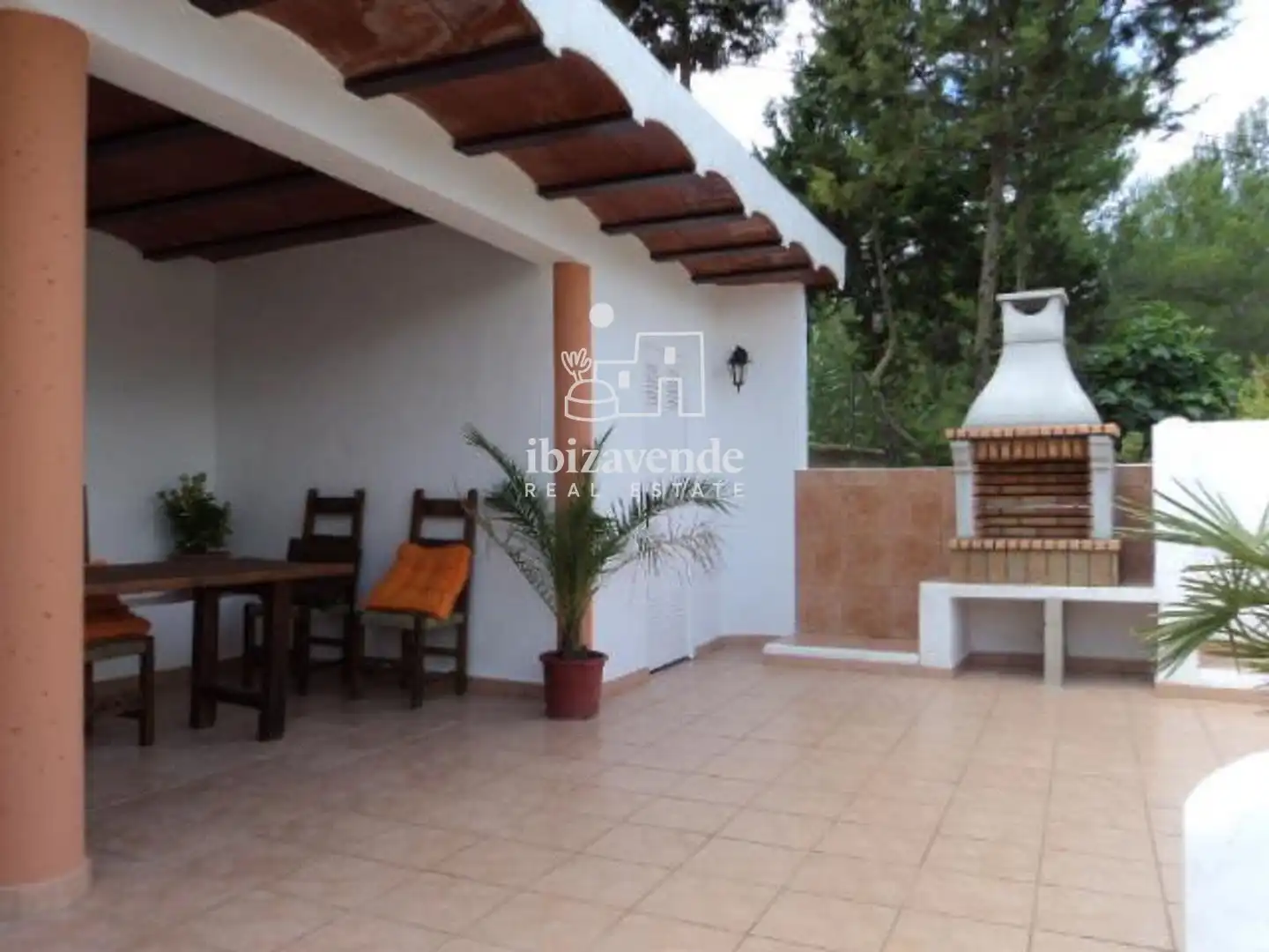 Jardí de Casa o xalet de lloguer en Sant Josep de sa Talaia amb Aire condicionat, Calefacció i Terrassa