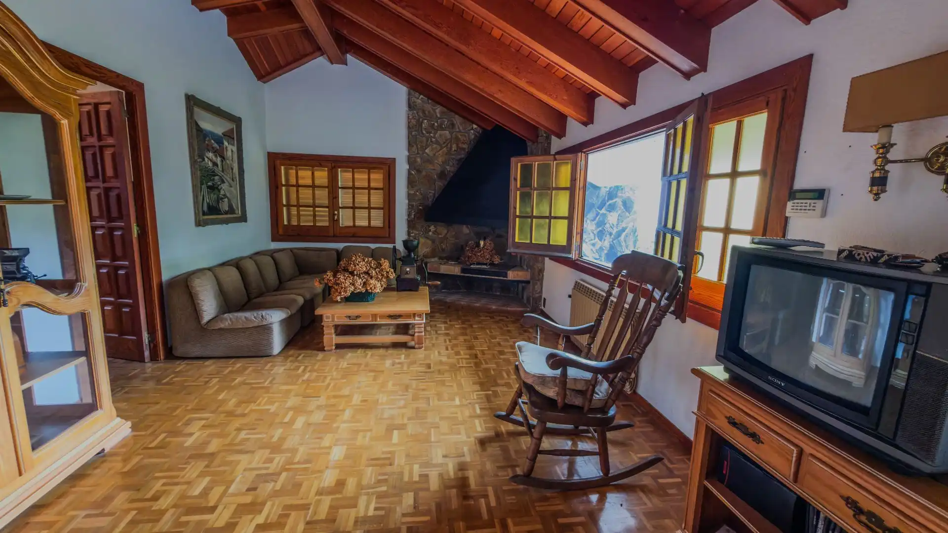 Living room of Houses for sale in Alella, Barcelona