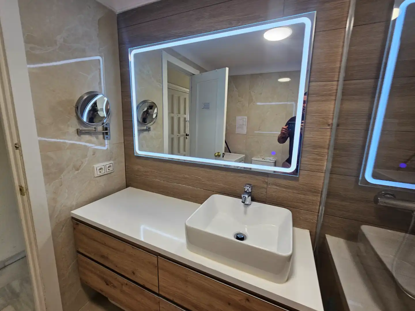 Baño de Apartamento en venta en La Cala Mijas