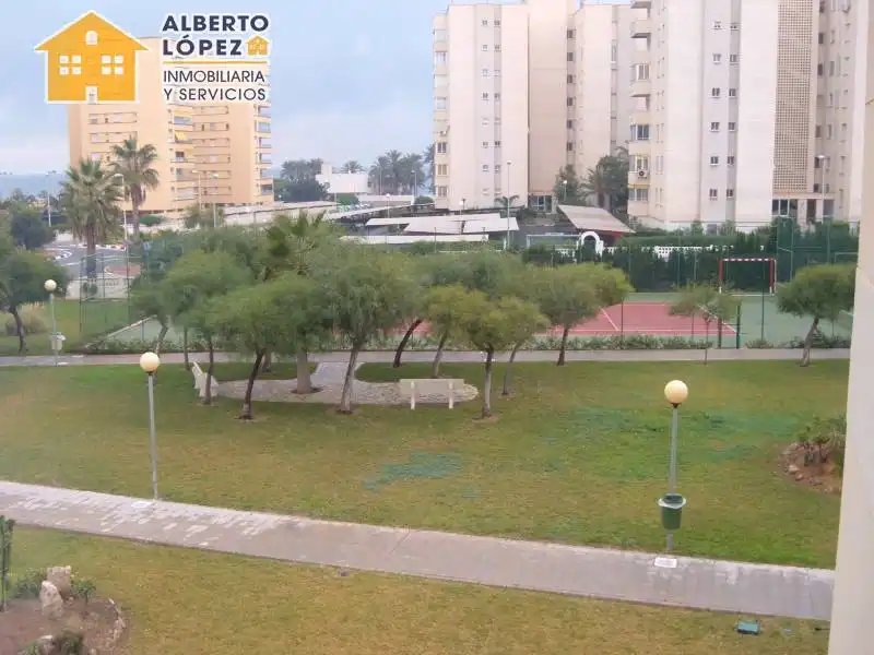Exterior view of Flat for sale in Alicante / Alacant  with Air Conditioner, Private garden and Terrace