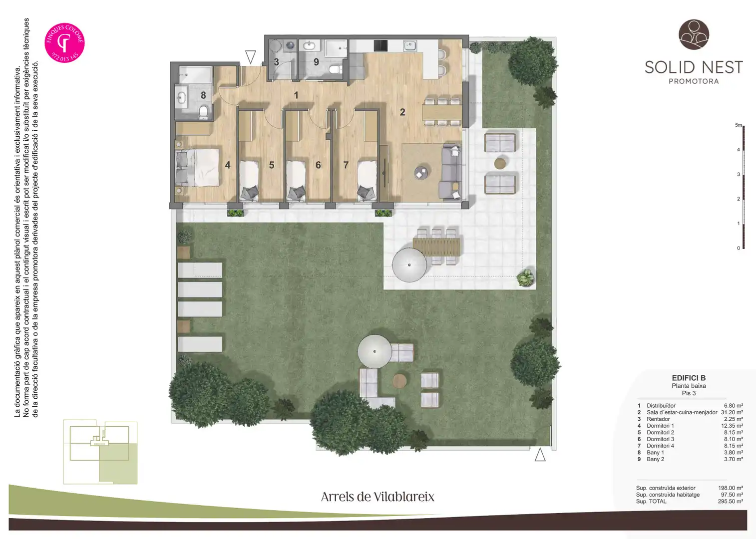 New build Ground floor with terrace for sale in Carrer Francesc Macià 13, imagen 4