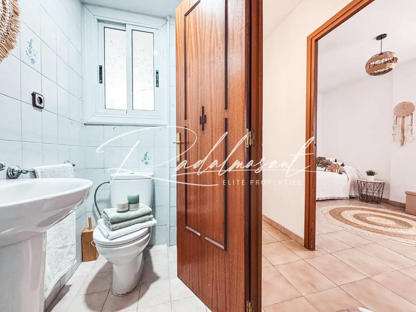 Badezimmer von Wohnung zum Verkauf in Reus mit Heizung und Terrasse
