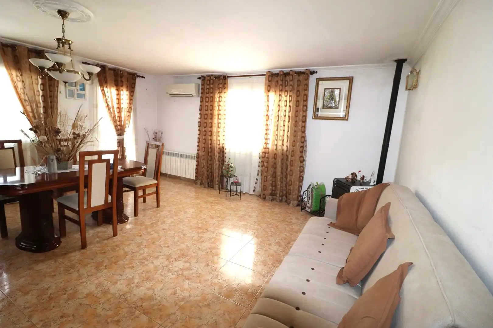 Sala d'estar de Casa adosada en venda en  Palma de Mallorca amb Aire condicionat, Calefacció i Terrassa