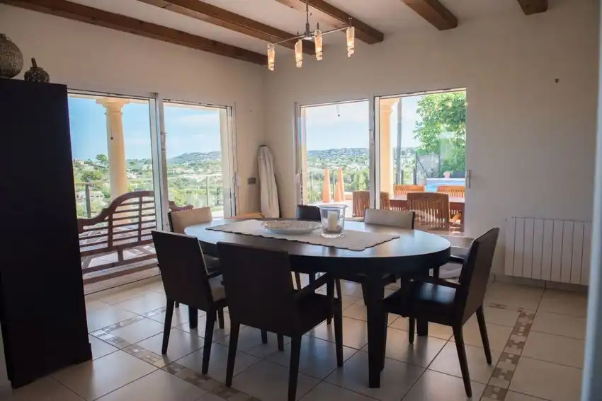 Dining room of Houses for sale in Jávea / Xàbia  with Air Conditioner, Heating and Terrace