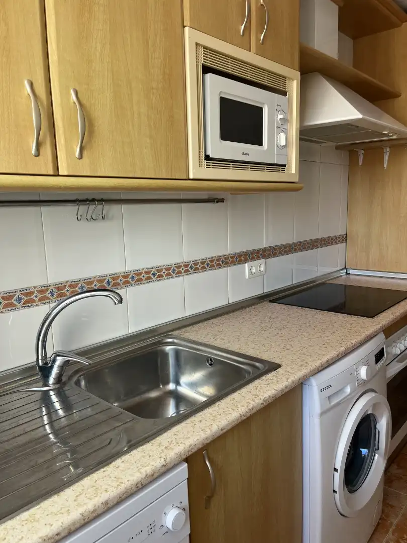 Cocina de Piso de alquiler en Málaga con Aire acondicionado y Amueblado