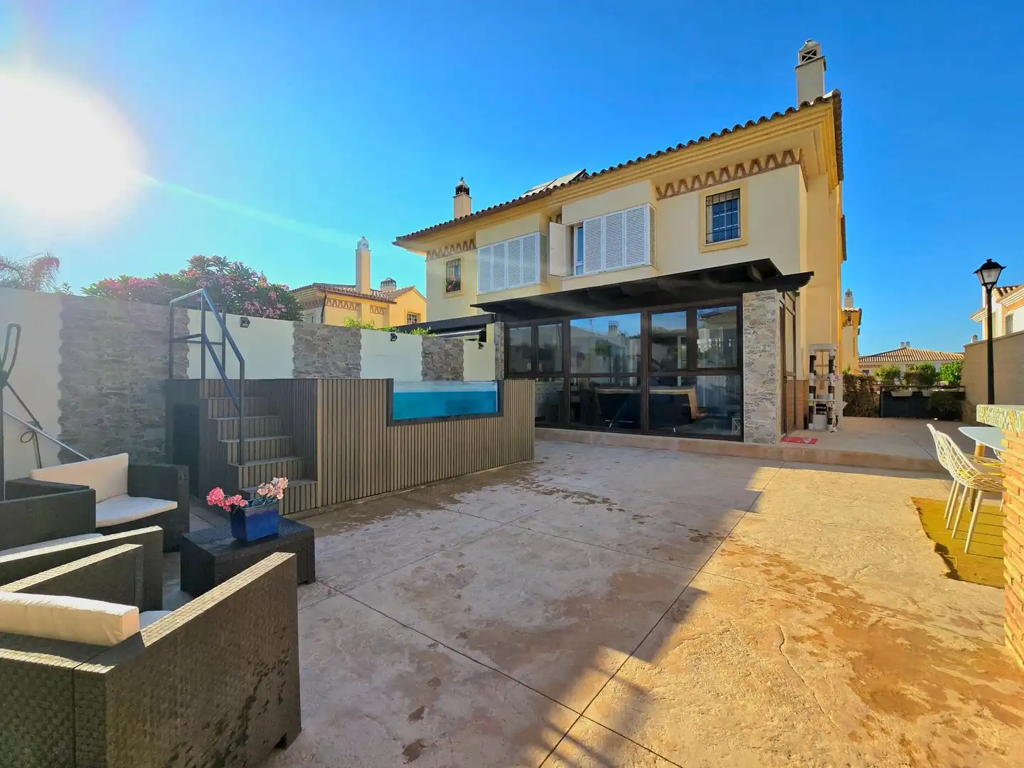 Terrassa de Casa adosada en venda en Alhaurín de la Torre amb Aire condicionat, Calefacció i Terrassa