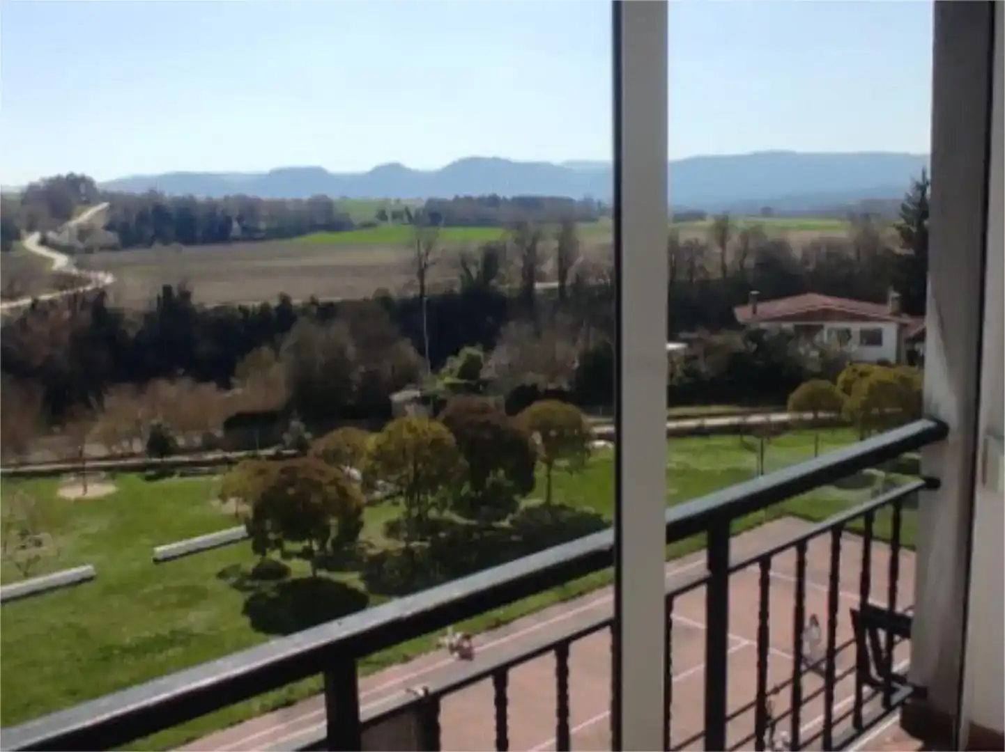Terrasse von Wohnung zum Verkauf in Trespaderne mit Parkett, Möbliert und Balkon