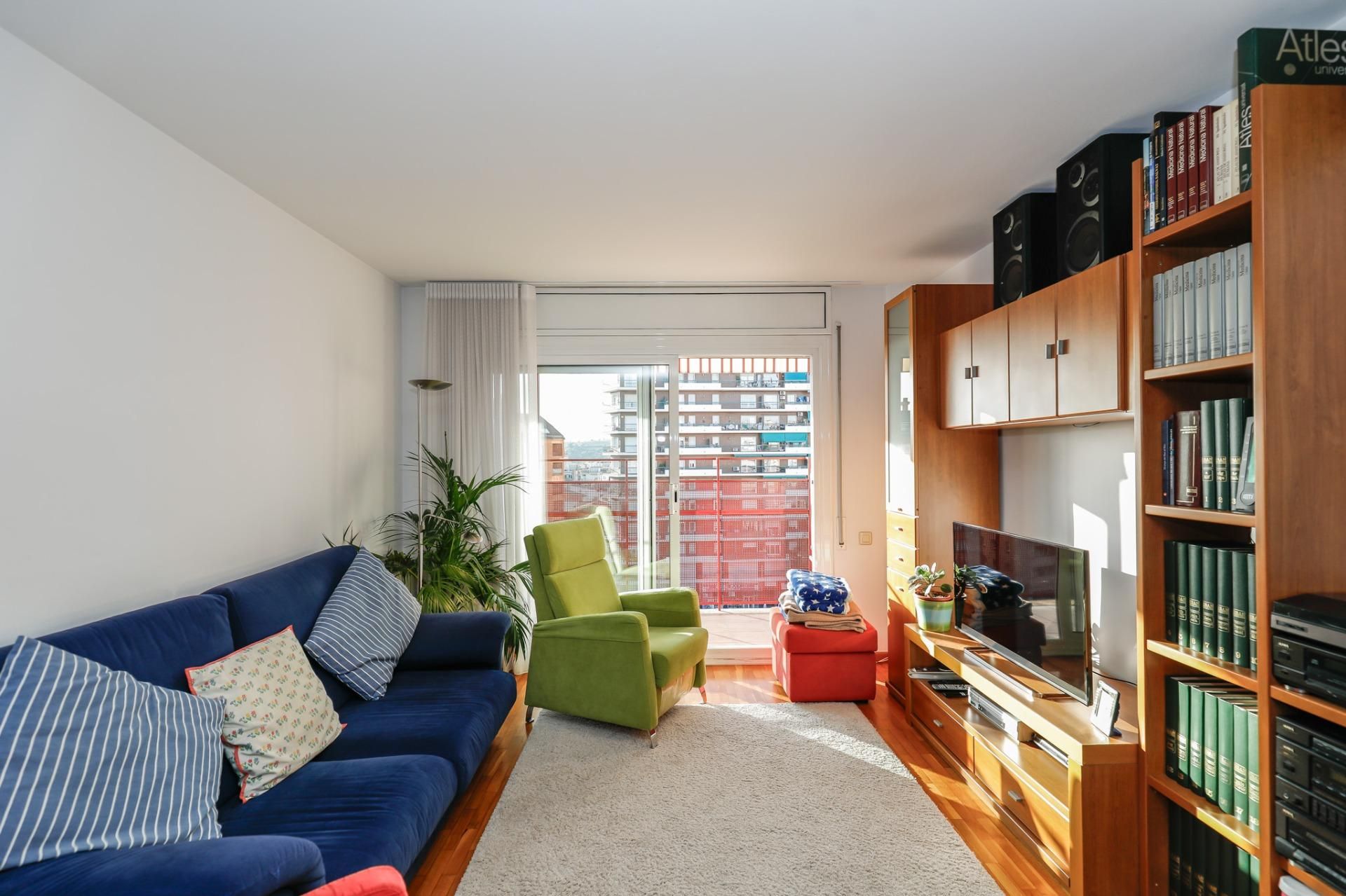 Sala d'estar de Àtic en venda en Granollers amb Aire condicionat, Calefacció i Balcó