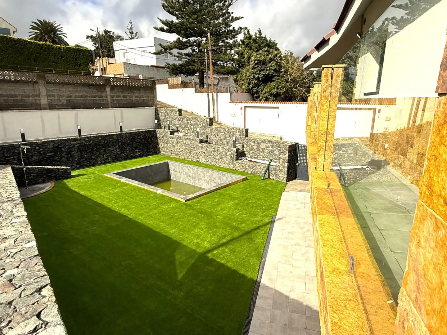 Piscina de Casa o xalet en venda en Teror amb Aire condicionat, Calefacció i Jardí privat