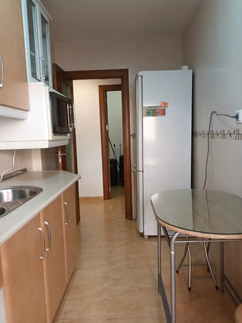 Cuina de Pis de lloguer en Granada amb Aire condicionat, Calefacció i Terrassa