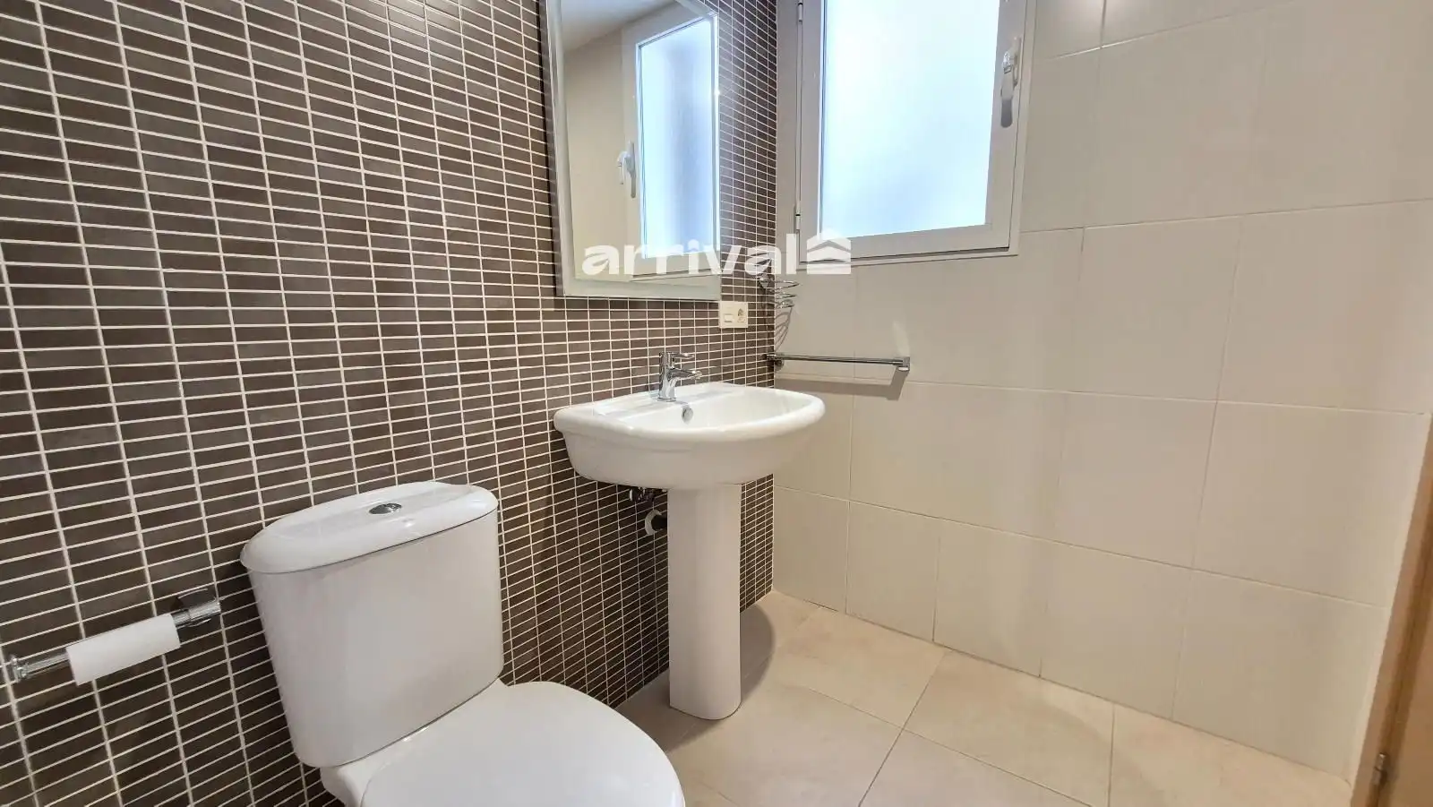 Badezimmer von Wohnung zur Miete in Alboraya mit Klimaanlage, Heizung und Terrasse