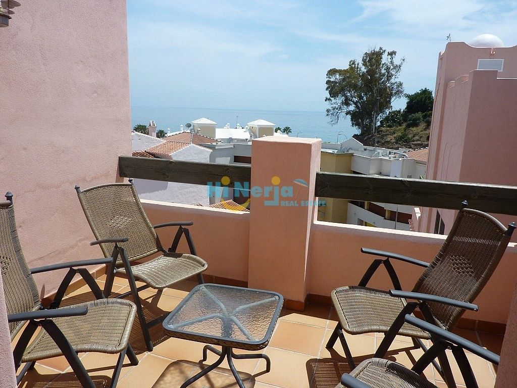 Terrace of Attic for sale in Nerja  with Private garden, Terrace and Storage room