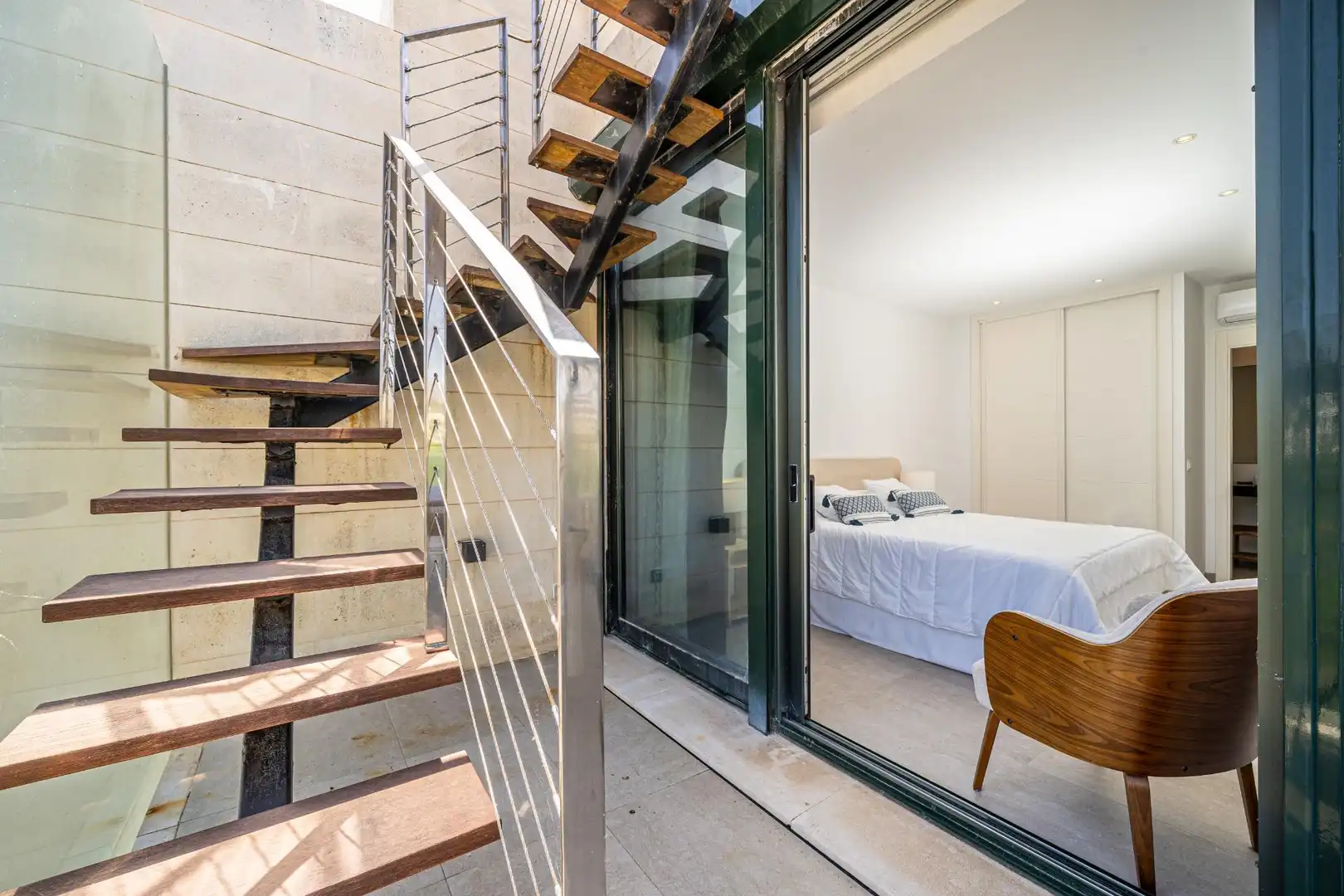 Balcony of Apartments for sale in Pollença  with Private garden, Terrace and Furnished
