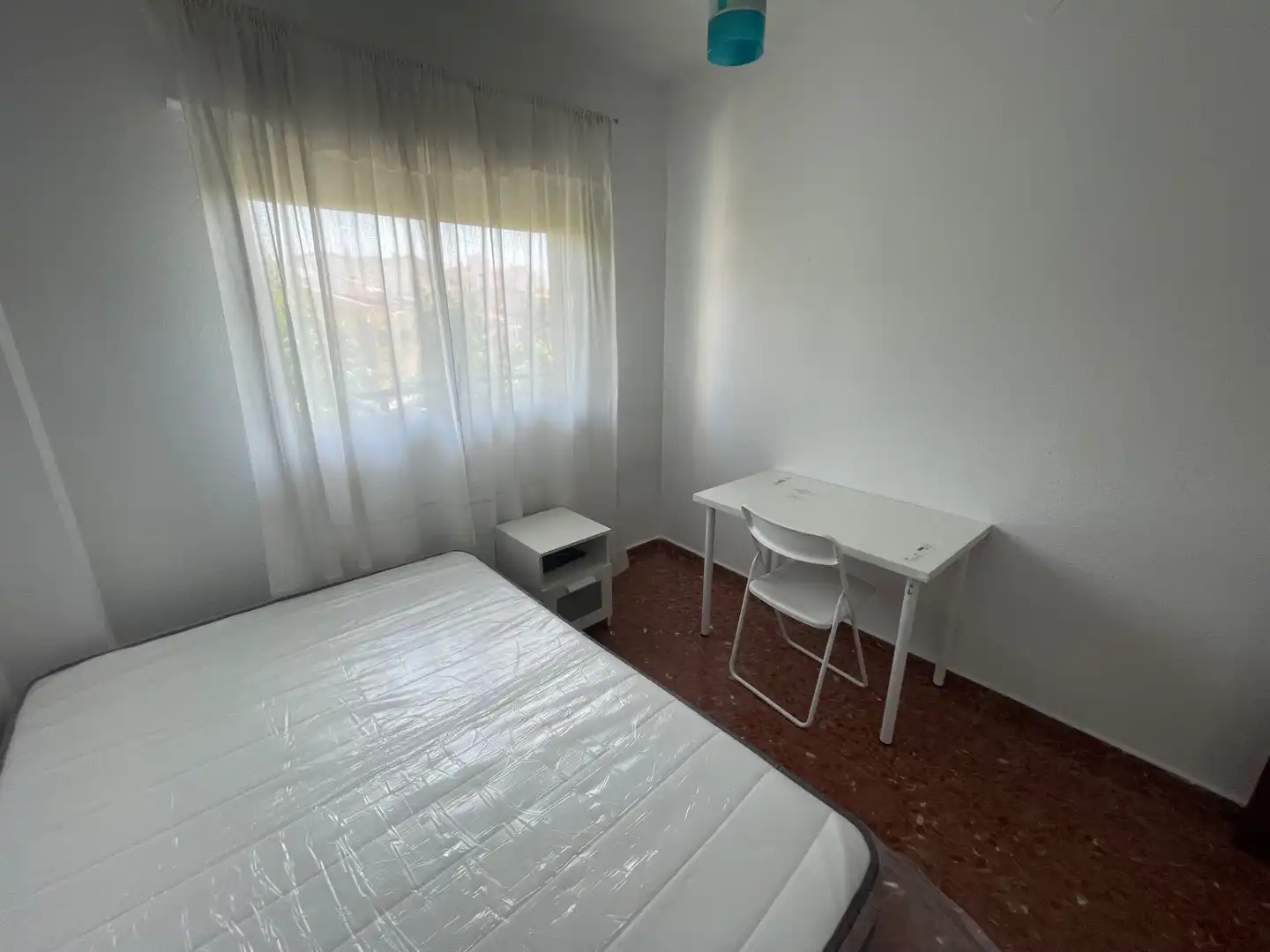 Bedroom of Flat for rent in Almendralejo  with Air Conditioner, Furnished and Washing machine