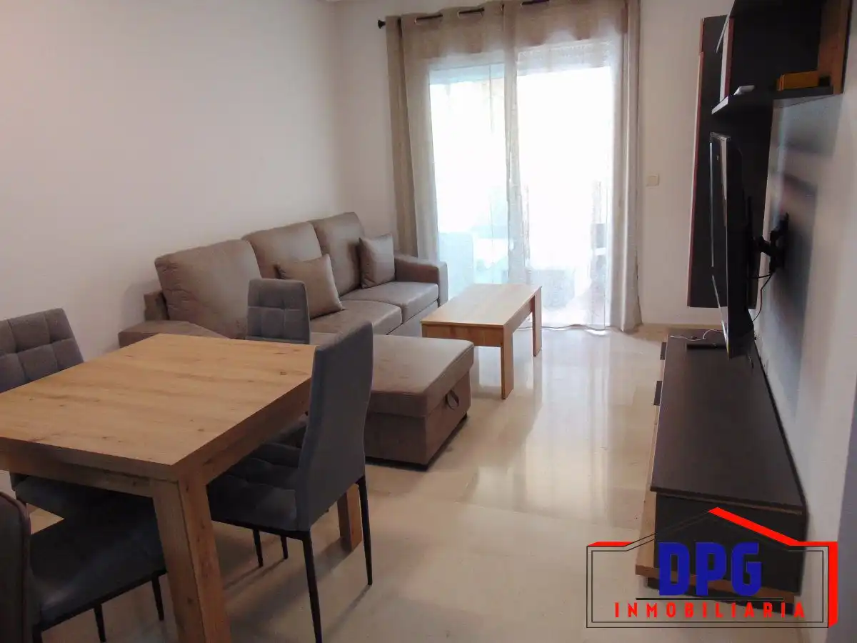 Living room of Apartments for sale in Garrucha  with Terrace, Storage room and Furnished