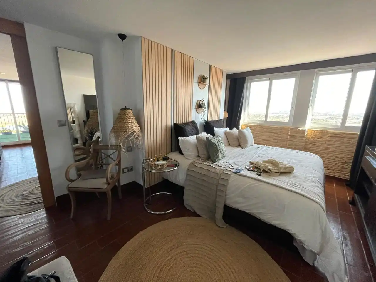 Bedroom of Attic for rent in Mutxamel  with Air Conditioner, Terrace and Furnished