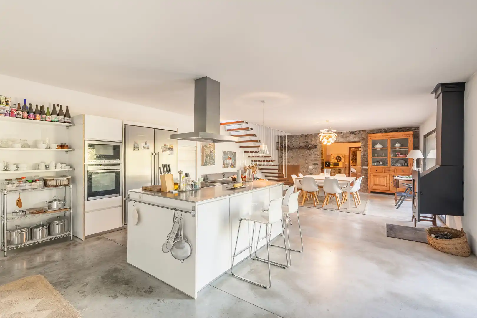 Kitchen of Country homes for sale in Foixà  with Air Conditioner, Private garden and Swimming Pool